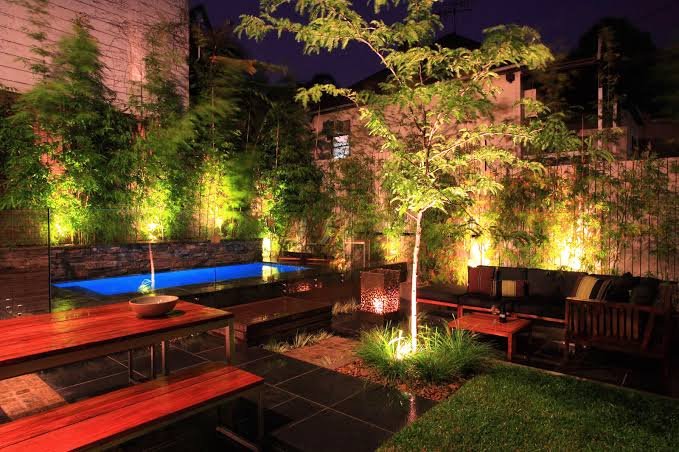 Beautiful External Garden Lighting